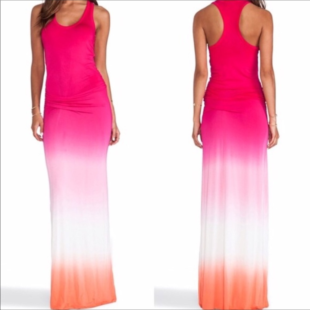 Young Fabulous and Broke Maxi, pink ombré, Large